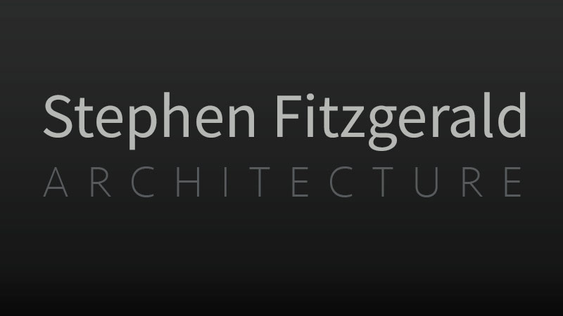 Stephen Fitzgerald - Stephen Fitzgerald Architecture